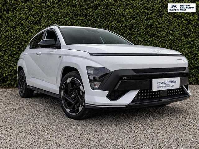 Hyundai KONA 65.4kWh N Line SUV 5dr Electric Auto (218 ps) White