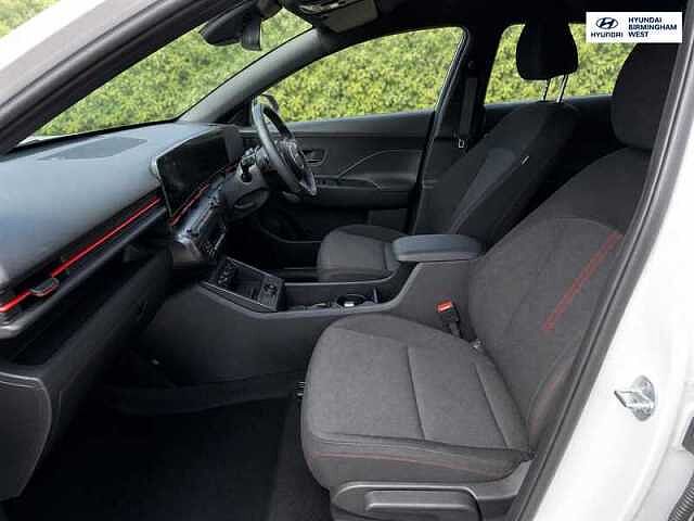 Hyundai KONA 65.4kWh N Line SUV 5dr Electric Auto (218 ps) White