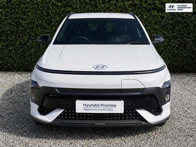 Hyundai KONA 65.4kWh N Line SUV 5dr Electric Auto (218 ps) White