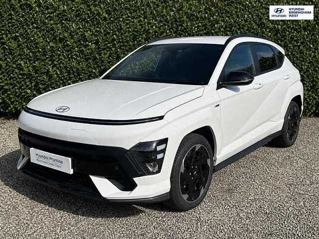 Hyundai KONA 65.4kWh N Line SUV 5dr Electric Auto (218 ps) White