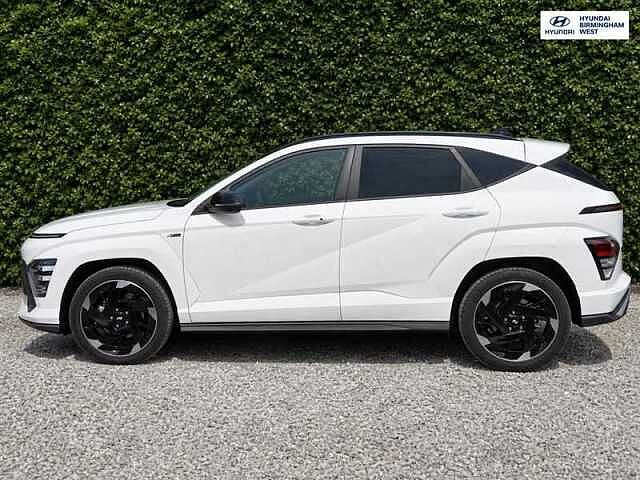 Hyundai KONA 65.4kWh N Line SUV 5dr Electric Auto (218 ps) White
