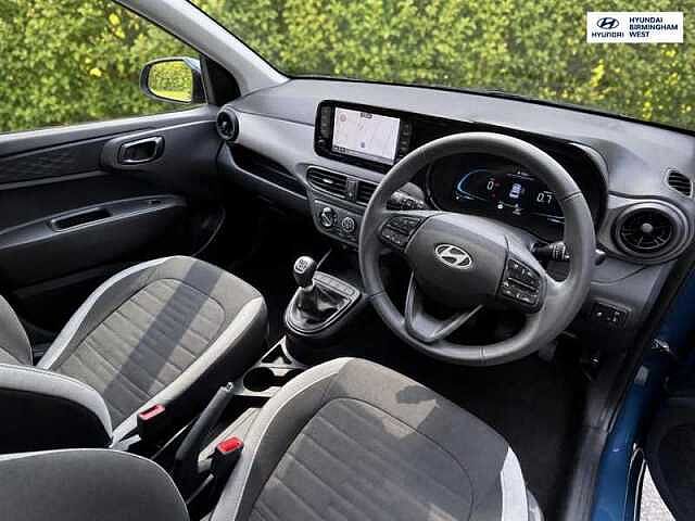 Hyundai I10 1.0 Advance Hatchback 5dr Petrol Manual Euro 6 (s/s) (63 ps) Blue