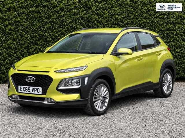 Hyundai KONA 1.0 T-GDi SE SUV 5dr Petrol Manual Euro 6 (s/s) (120 ps) Yellow