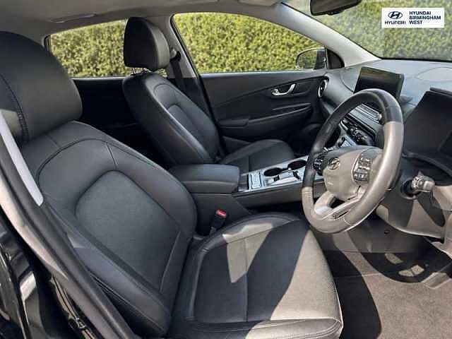 Hyundai KONA 64kWh Ultimate SUV 5dr Electric Auto (10.5kW Charger) (204 ps) Black