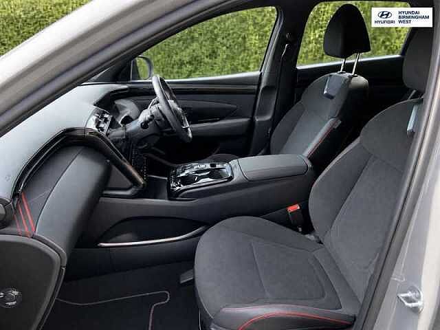Hyundai TUCSON 1.6 h T-GDi N Line SUV 5dr Petrol Hybrid Auto Euro 6 (s/s) (230 ps) Grey