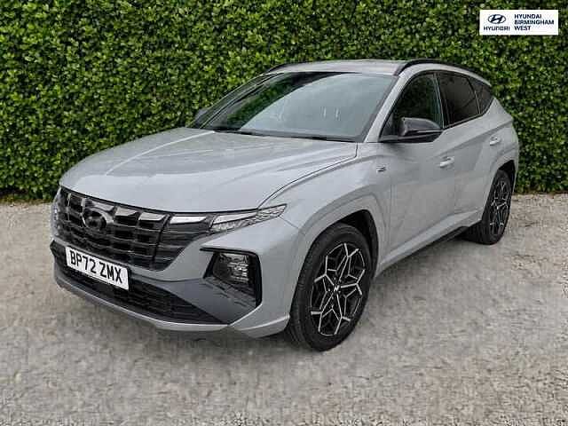 Hyundai TUCSON 1.6 h T-GDi N Line SUV 5dr Petrol Hybrid Auto Euro 6 (s/s) (230 ps) Grey