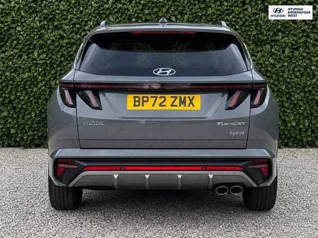 Hyundai TUCSON 1.6 h T-GDi N Line SUV 5dr Petrol Hybrid Auto Euro 6 (s/s) (230 ps) Grey
