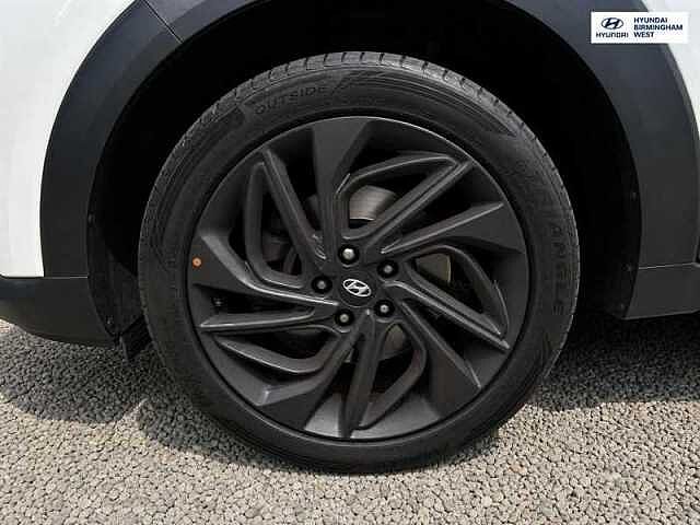 Hyundai TUCSON 1.6 T-GDi N Line SUV 5dr Petrol DCT Euro 6 (s/s) (177 ps) White