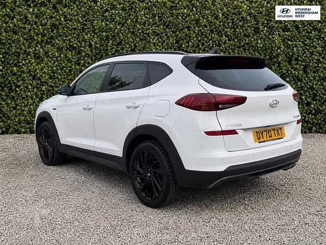 Hyundai TUCSON 1.6 T-GDi N Line SUV 5dr Petrol DCT Euro 6 (s/s) (177 ps) White