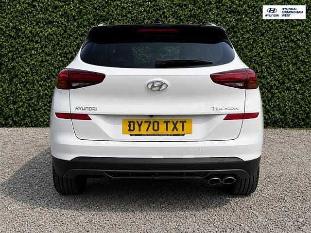 Hyundai TUCSON 1.6 T-GDi N Line SUV 5dr Petrol DCT Euro 6 (s/s) (177 ps) White