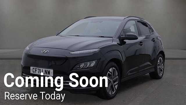 Hyundai KONA 64kWh Premium SUV 5dr Electric Auto (10.5kW Charger) (204 ps) Black