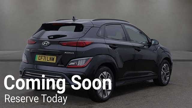 Hyundai KONA 64kWh Premium SUV 5dr Electric Auto (10.5kW Charger) (204 ps) Black