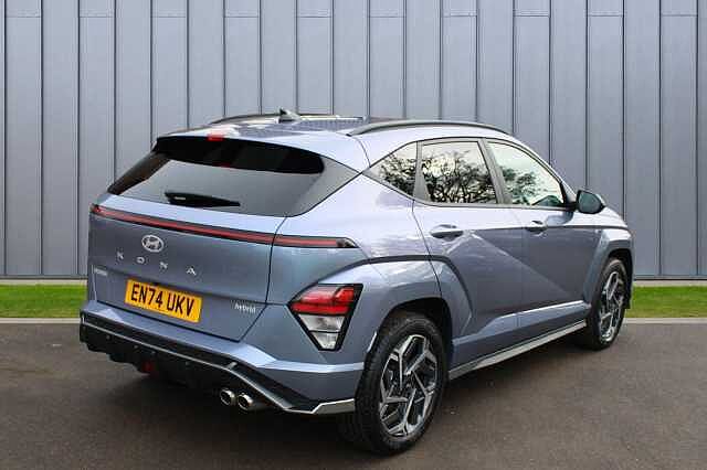 Hyundai KONA 1.6 h-GDi N Line DCT Euro 6 (s/s) 5dr Blue