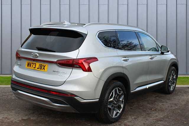 Hyundai SANTA FE 1.6 h T-GDi Ultimate Auto 4WD Euro 6 (s/s) 5dr Silver