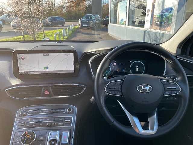 Hyundai SANTA FE 1.6 h T-GDi Ultimate Auto 4WD Euro 6 (s/s) 5dr Silver