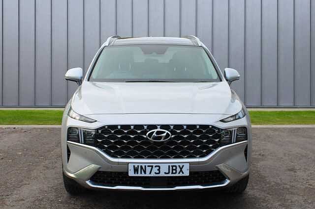 Hyundai SANTA FE 1.6 h T-GDi Ultimate Auto 4WD Euro 6 (s/s) 5dr Silver
