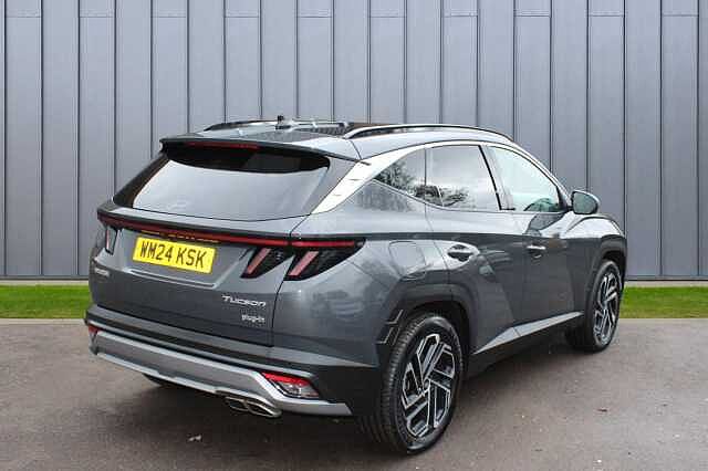 Hyundai TUCSON 1.6 T-GDi 13.8kWh Ultimate Auto 4WD Euro 6 (s/s) 5dr Grey