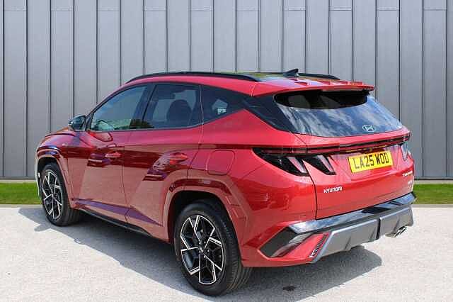 Hyundai TUCSON 1.6 T-GDi N Line S Auto Euro 6 (s/s) 5dr Red