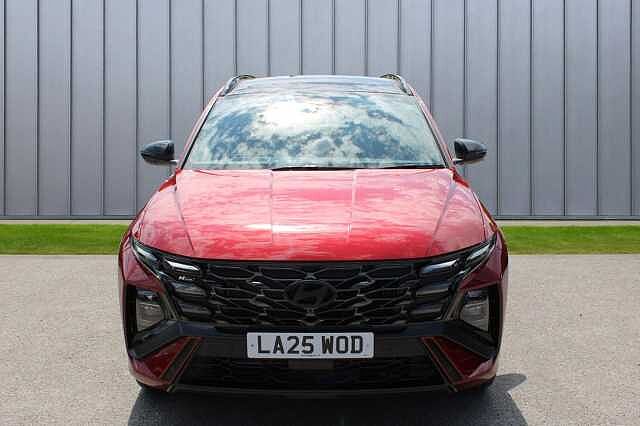 Hyundai TUCSON 1.6 T-GDi N Line S Auto Euro 6 (s/s) 5dr Red