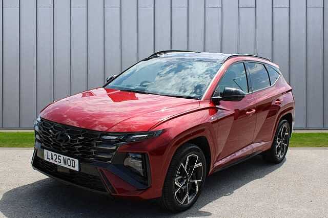 Hyundai TUCSON 1.6 T-GDi N Line S Auto Euro 6 (s/s) 5dr Red