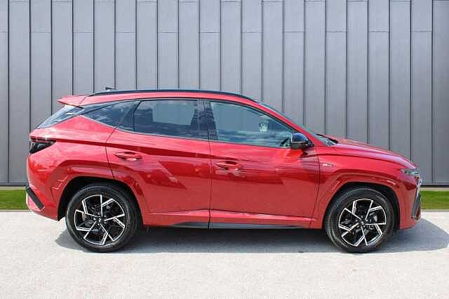 Hyundai TUCSON 1.6 T-GDi N Line S Auto Euro 6 (s/s) 5dr Red