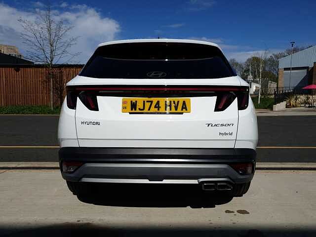 Hyundai TUCSON 1.6T Hybrid Premium 5dr Auto White