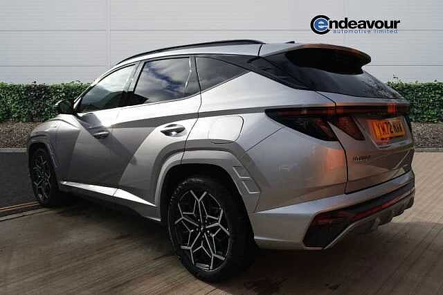 Hyundai TUCSON 1.6 TGDi 48V MHD 180 N Line S 5dr 4WD DCT Silver