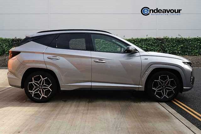 Hyundai TUCSON 1.6 TGDi 48V MHD 180 N Line S 5dr 4WD DCT Silver