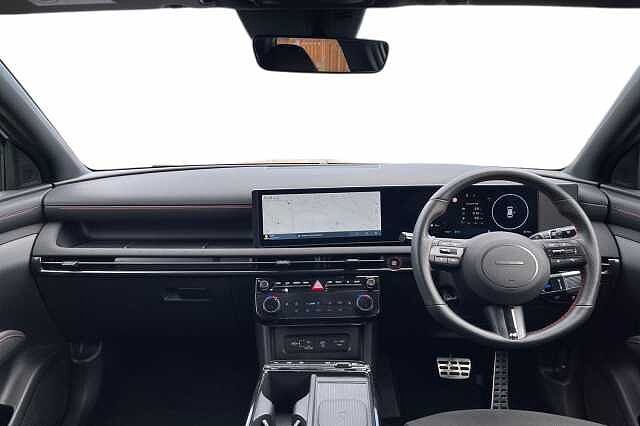 Hyundai TUCSON 1.6T Hybrid N Line 5dr Auto White