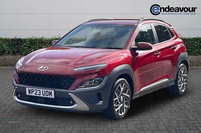 Hyundai KONA 1.6 GDi Hybrid Premium 5dr DCT Red