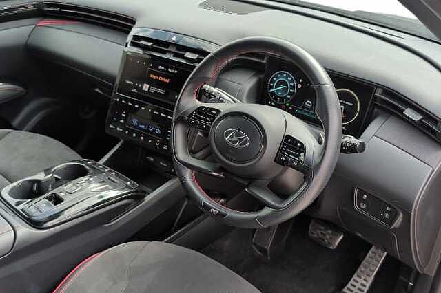 Hyundai TUCSON 1.6 TGDi Hybrid 230 N Line 5dr 2WD Auto Black