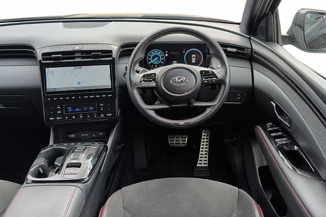 Hyundai TUCSON 1.6 TGDi Hybrid 230 N Line 5dr 2WD Auto Black