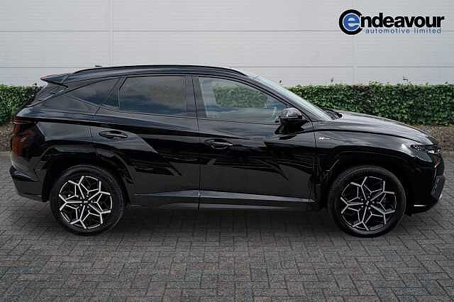 Hyundai TUCSON 1.6 TGDi Hybrid 230 N Line 5dr 2WD Auto Black