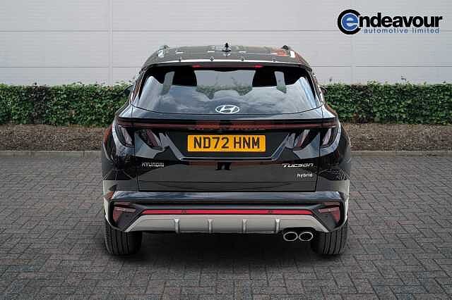 Hyundai TUCSON 1.6 TGDi Hybrid 230 N Line 5dr 2WD Auto Black