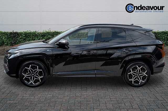 Hyundai TUCSON 1.6 TGDi Hybrid 230 N Line 5dr 2WD Auto Black