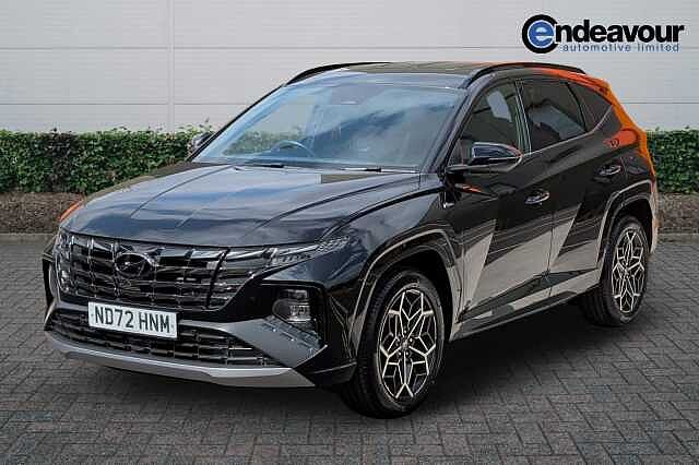 Hyundai TUCSON 1.6 TGDi Hybrid 230 N Line 5dr 2WD Auto Black
