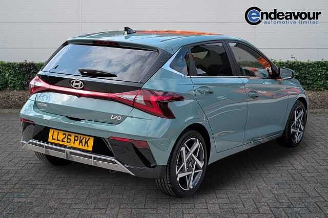 Hyundai I20 1.0T GDi 90 Tech Line 5dr DCT Green