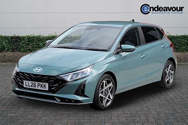 Hyundai I20 1.0T GDi 90 Tech Line 5dr DCT Green