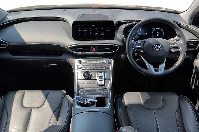 Hyundai SANTA FE 1.6 TGDi Hybrid Ultimate 5dr 4WD Auto Black