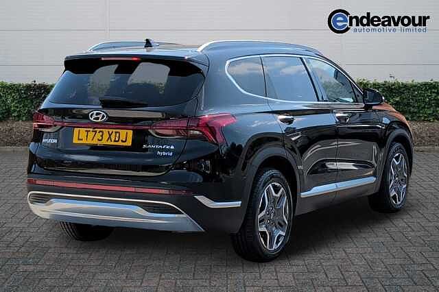 Hyundai SANTA FE 1.6 TGDi Hybrid Ultimate 5dr 4WD Auto Black