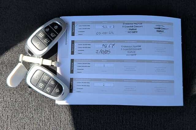 Hyundai SANTA FE 1.6 TGDi Hybrid Ultimate 5dr 4WD Auto Black