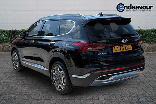 Hyundai SANTA FE 1.6 TGDi Hybrid Ultimate 5dr 4WD Auto Black
