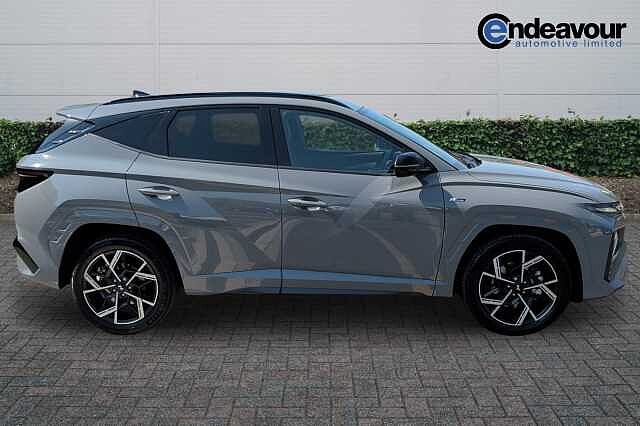 Hyundai TUCSON 1.6T 239 Hybrid N Line Edition 5dr Auto Grey