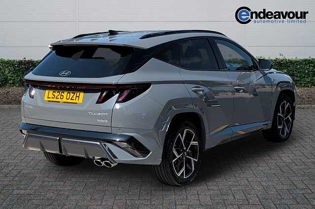 Hyundai TUCSON 1.6T 239 Hybrid N Line Edition 5dr Auto Grey