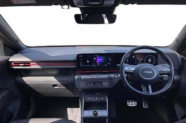 Hyundai KONA 1.6 GDi Hybrid N Line 5dr DCT Red