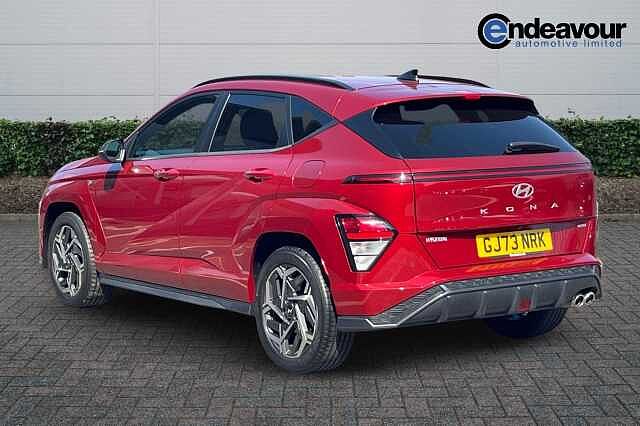Hyundai KONA 1.6 GDi Hybrid N Line 5dr DCT Red