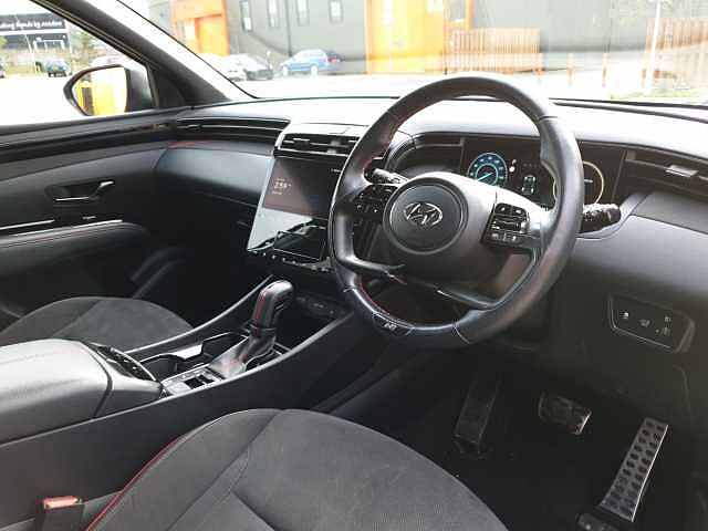 Hyundai TUCSON 1.6 TGDi 48V MHD 180 N Line S 5dr 4WD DCT Silver