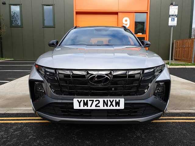 Hyundai TUCSON 1.6 TGDi 48V MHD 180 N Line S 5dr 4WD DCT Silver