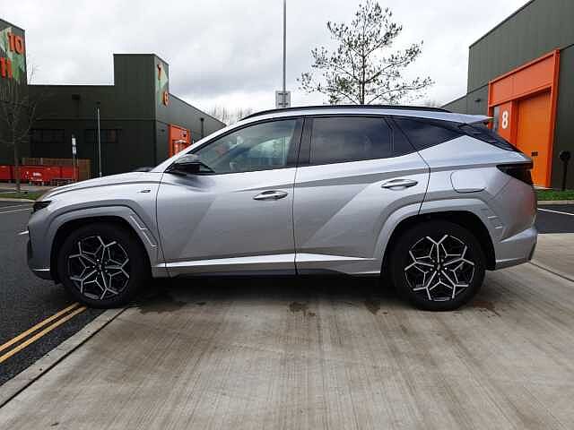 Hyundai TUCSON 1.6 TGDi 48V MHD 180 N Line S 5dr 4WD DCT Silver