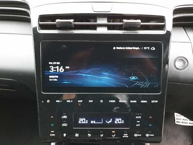 Hyundai TUCSON 1.6 TGDi 48V MHD 180 N Line S 5dr 4WD DCT Silver